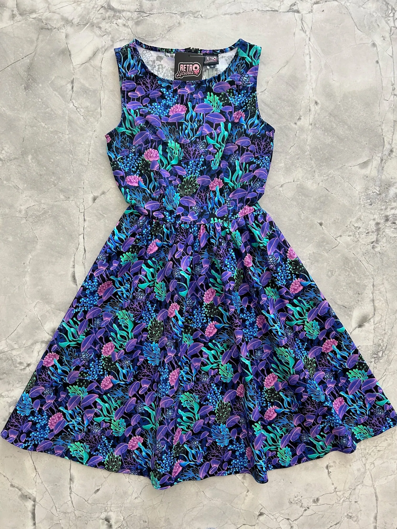 Sea Vintage Dress sold by Retrolicious