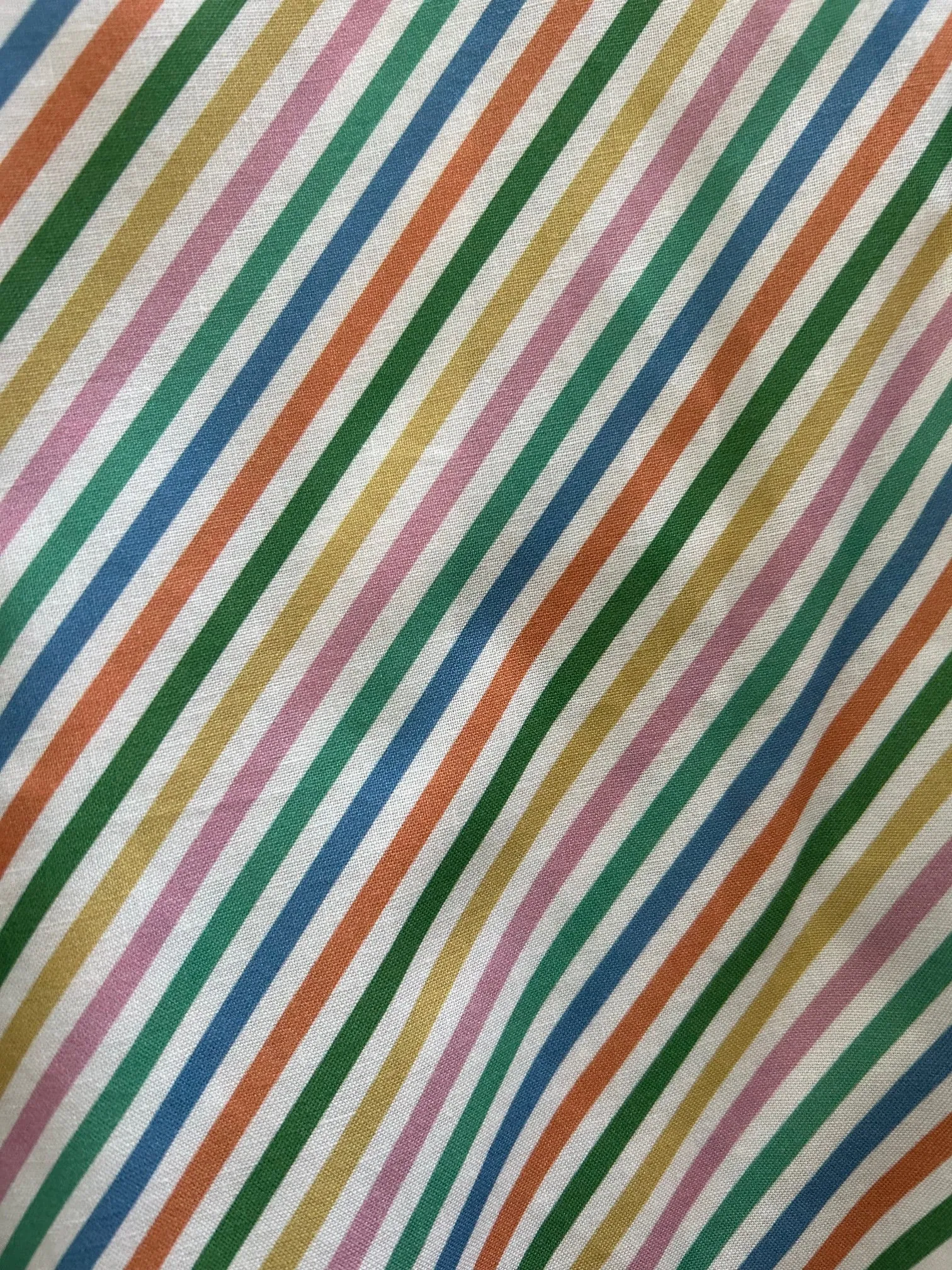 Rainbow Stripe Skater Skirt sold by Retrolicious product image thumbnail 2