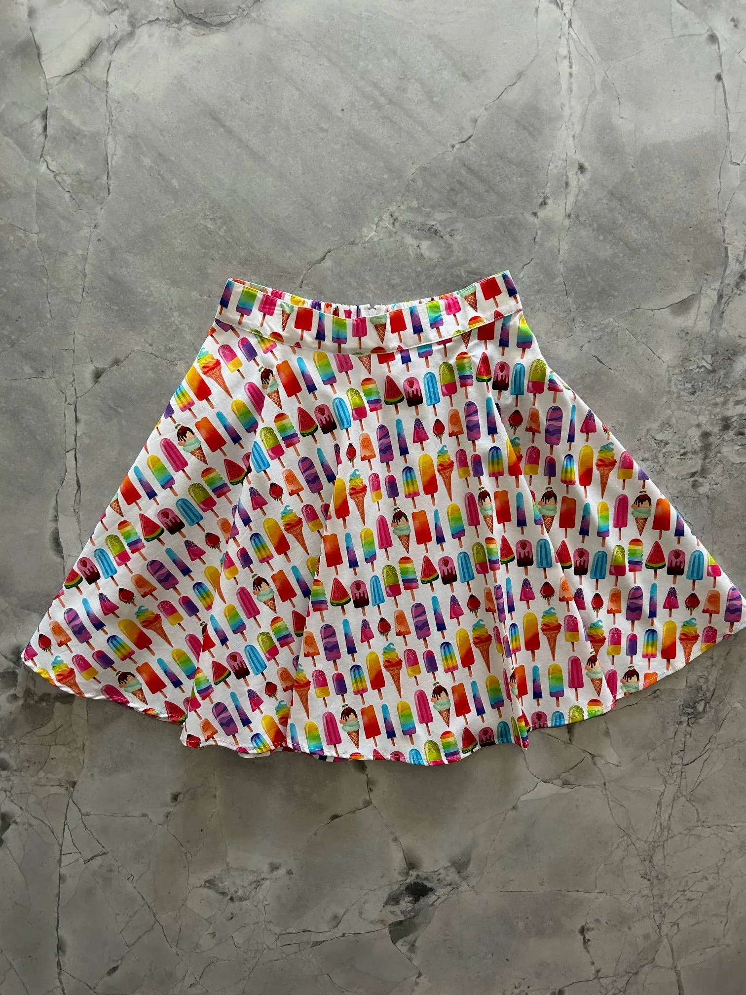Ice Cream Skater Skirt sold by Retrolicious