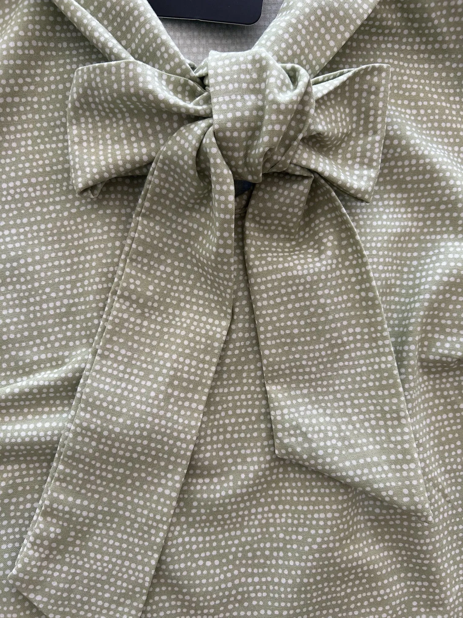 Sage Dot Bow Top sold by Retrolicious product image thumbnail 2