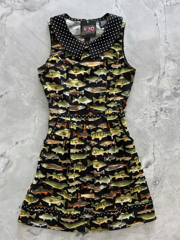 Fish Collared Dress sold by Retrolicious