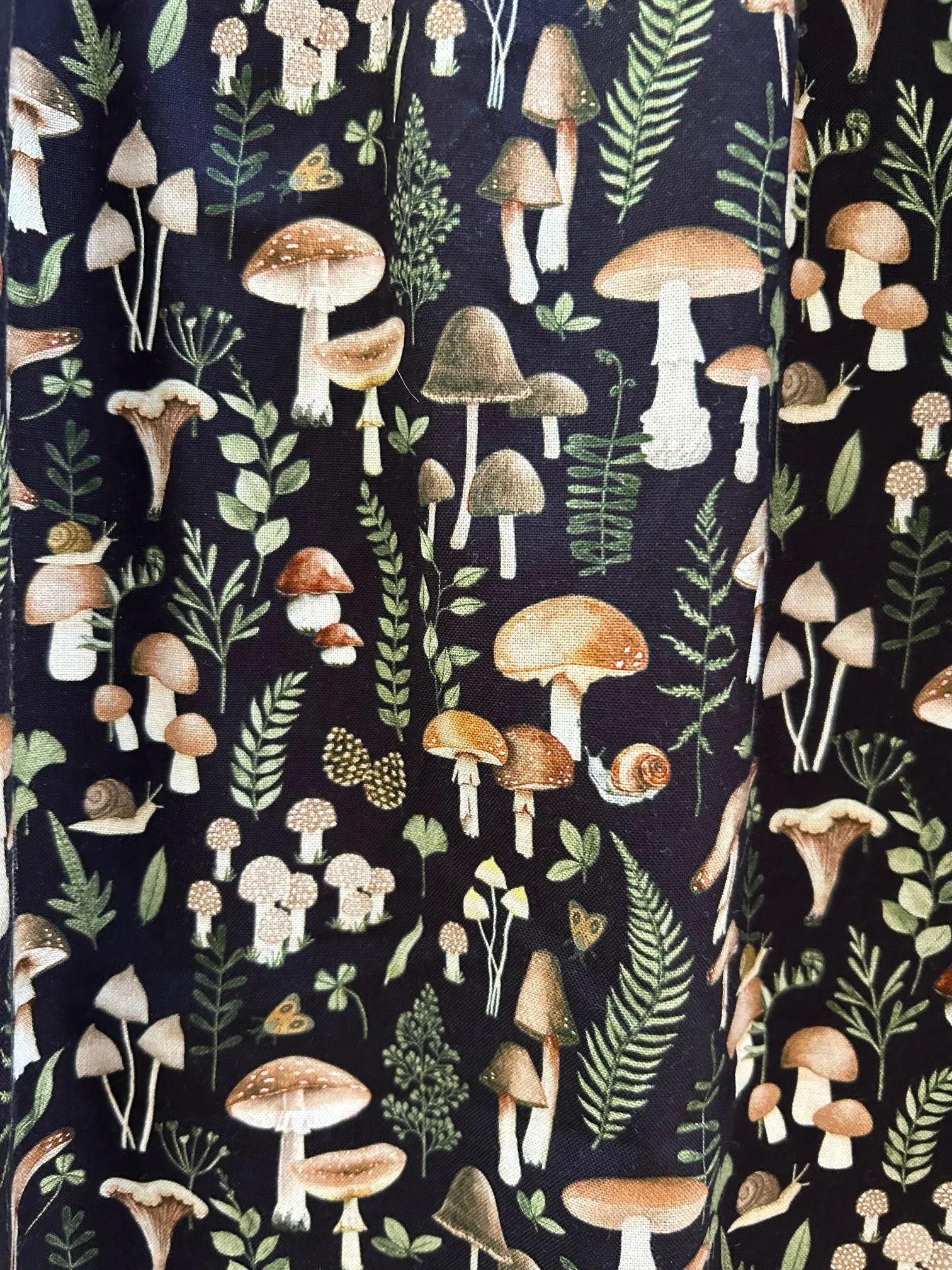 Mushrooms Fit & Flare Dress - XS only, 1 left! sold by Retrolicious product image thumbnail 3