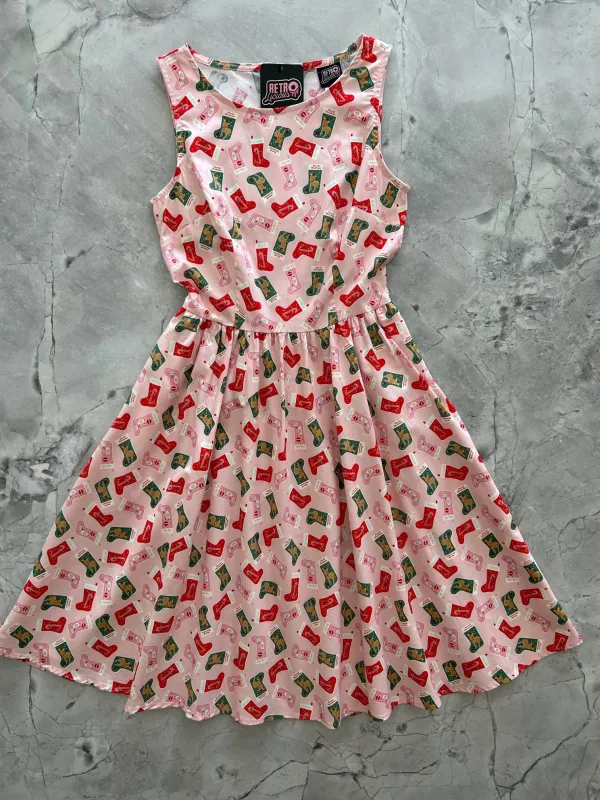 Stockings Vintage Dress sold by Retrolicious