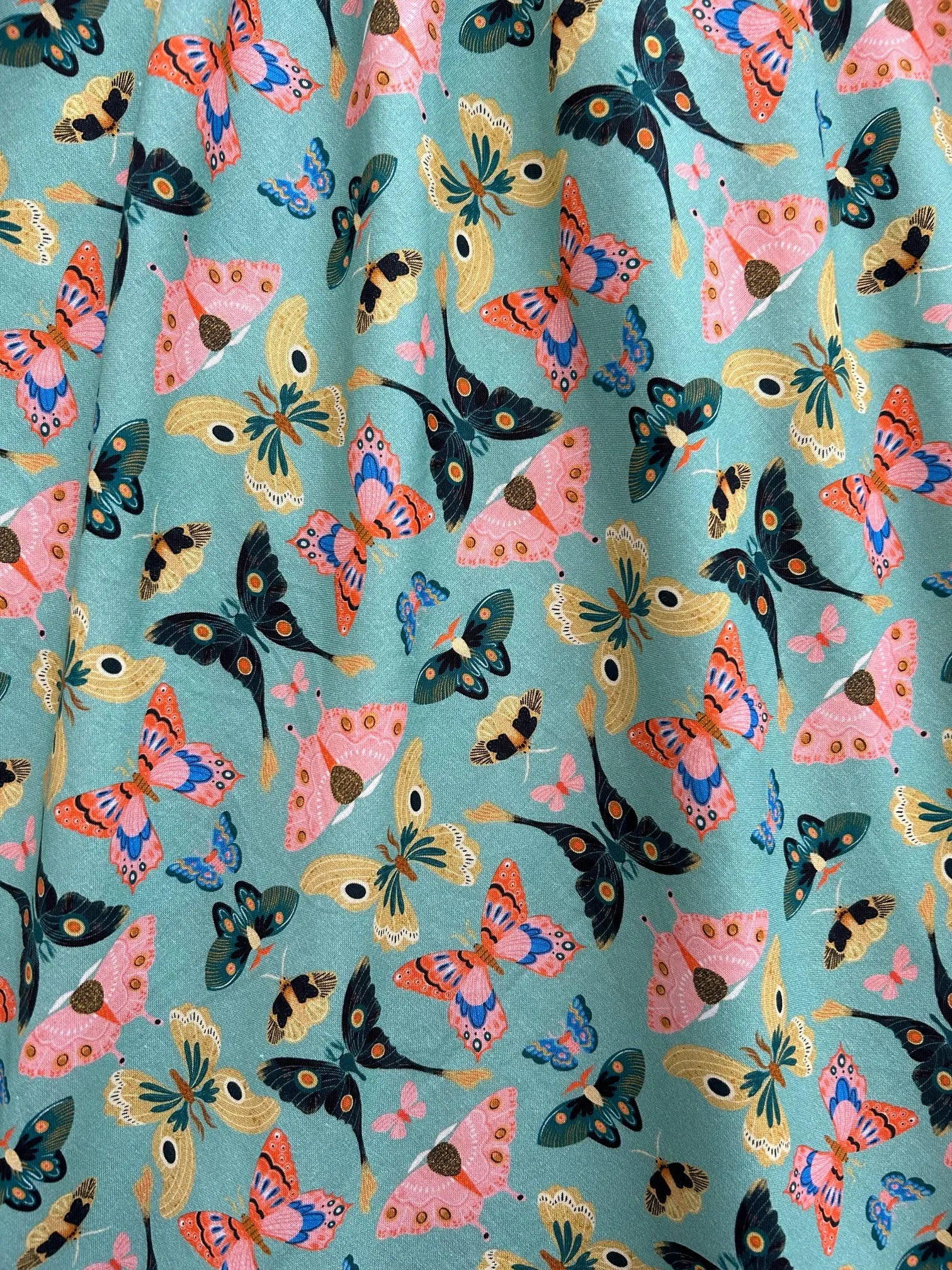 Butterflies Vintage Dress sold by Retrolicious product image thumbnail 3