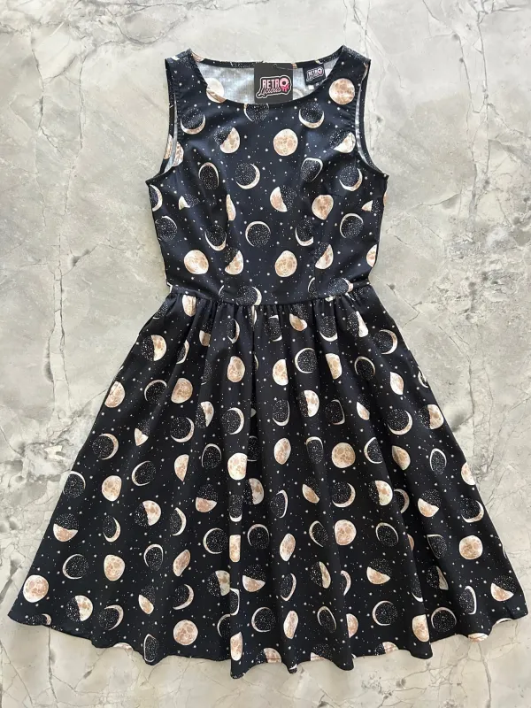 Moon Vintage Dress - XS only, 1 left! sold by Retrolicious