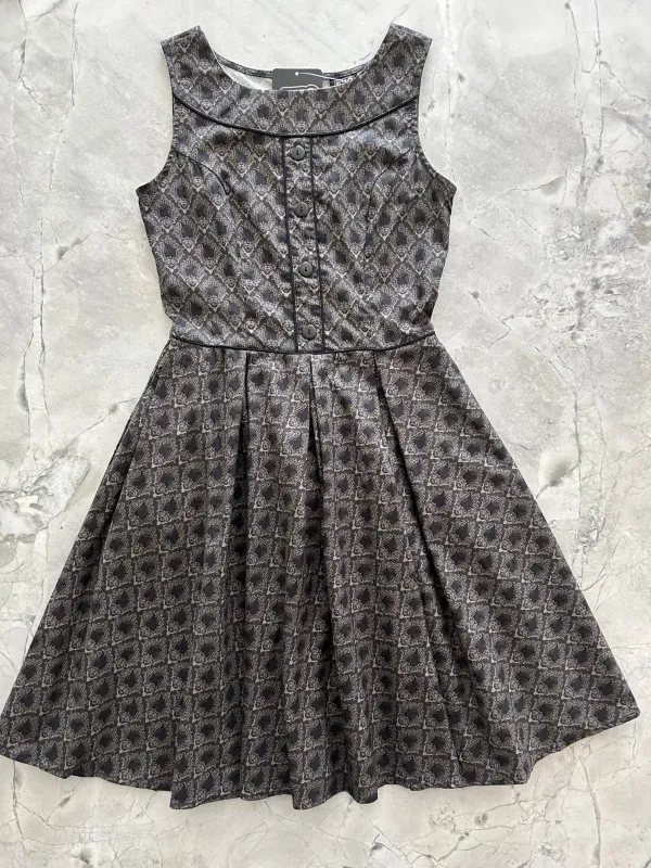 Elizabeth Dress in Witchcraft sold by Retrolicious