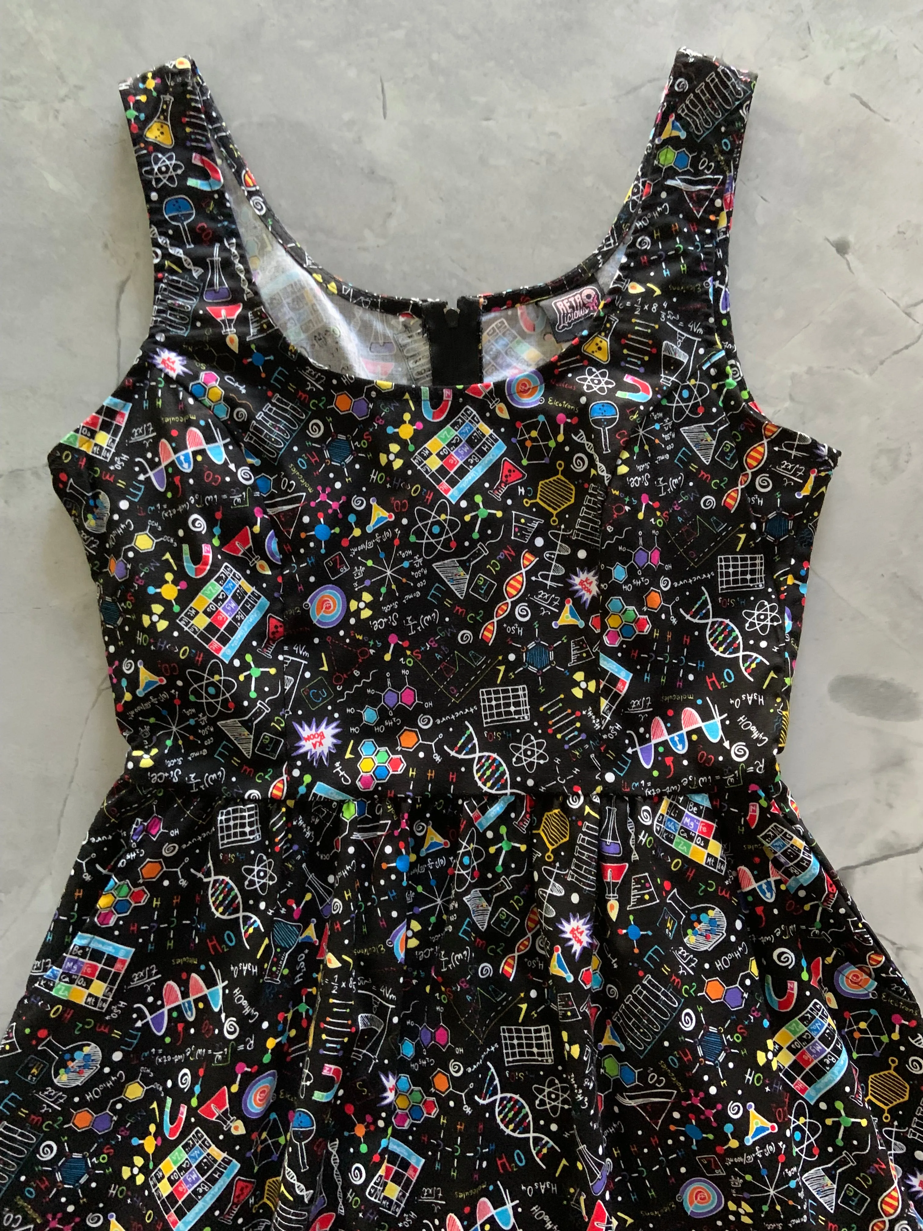 Science Fit & Flare Dress sold by Retrolicious product image thumbnail 2