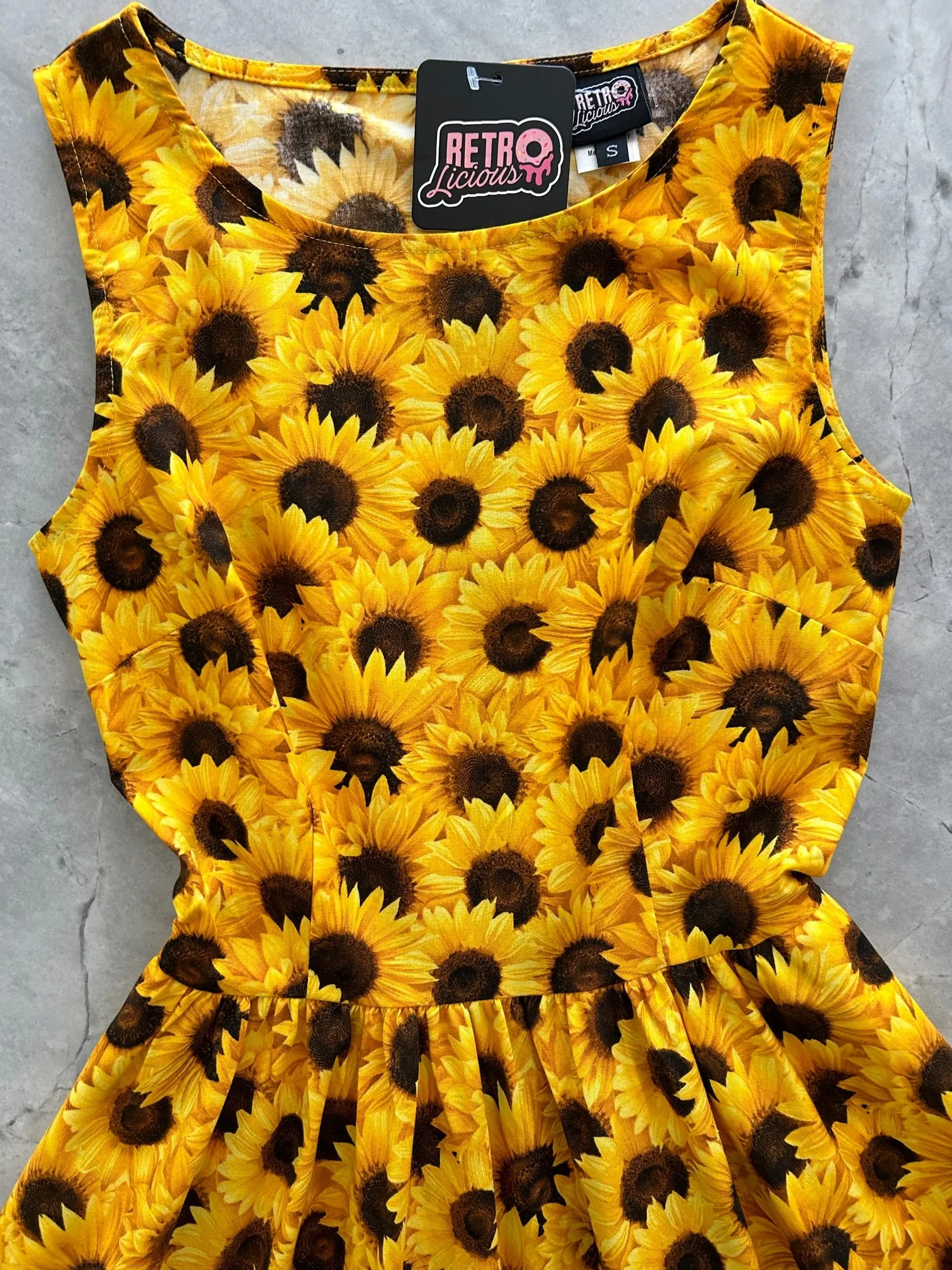 Sunflower Vintage Dress sold by Retrolicious product image thumbnail 2