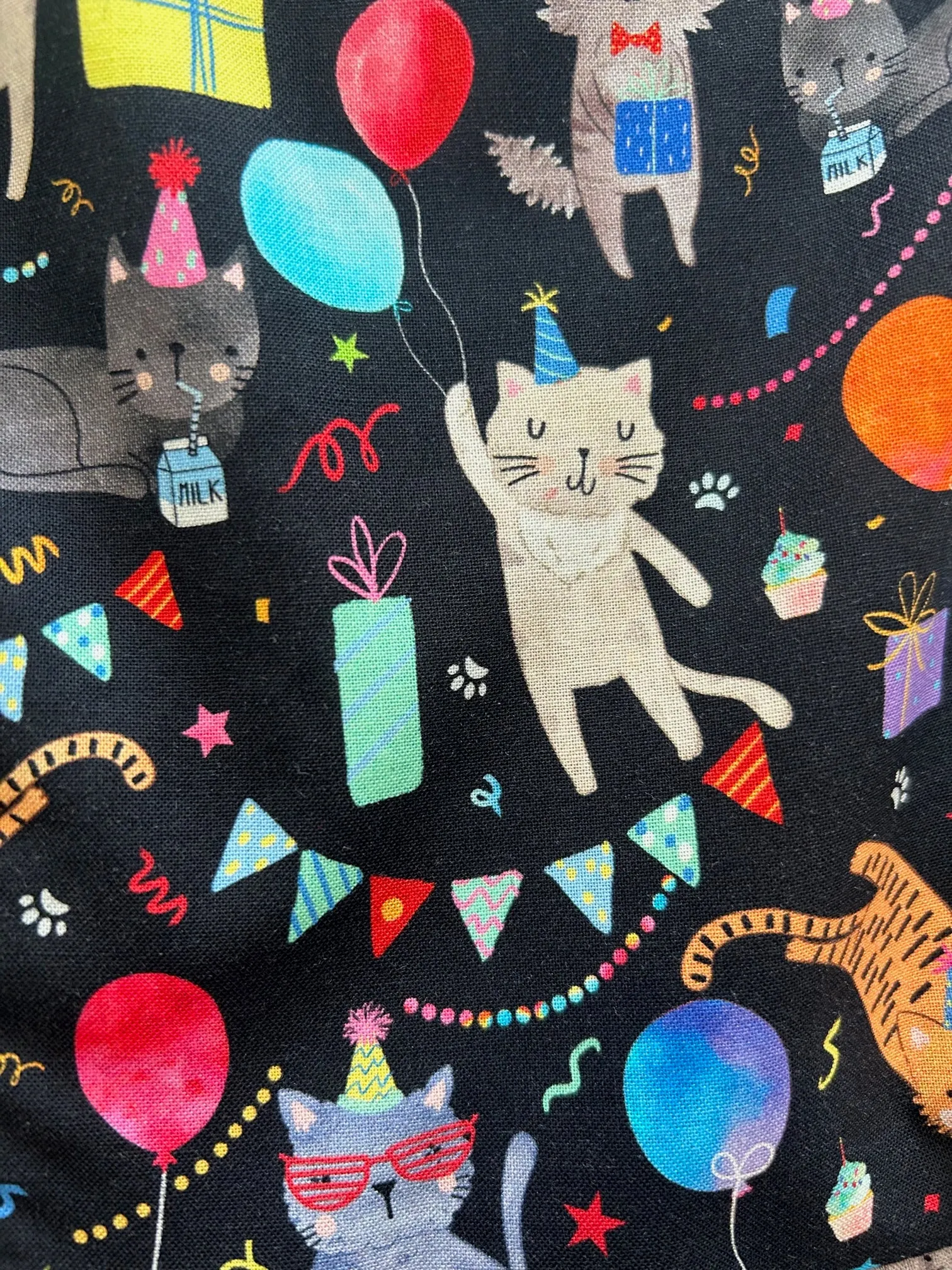 Party Cats Fit & Flare Dress sold by Retrolicious product image thumbnail 3