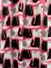 Cats Fit & Flare Dress - Medium only sold by Retrolicious