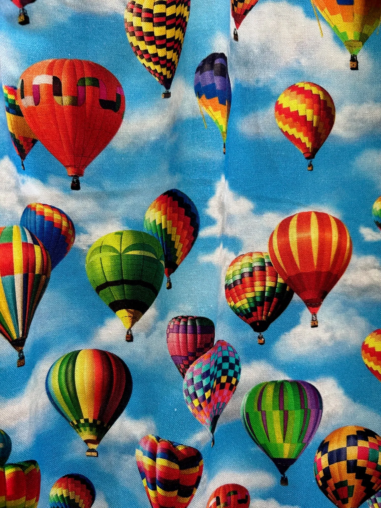 Hot Air Balloons Fit & Flare Dress sold by Retrolicious product image thumbnail 3