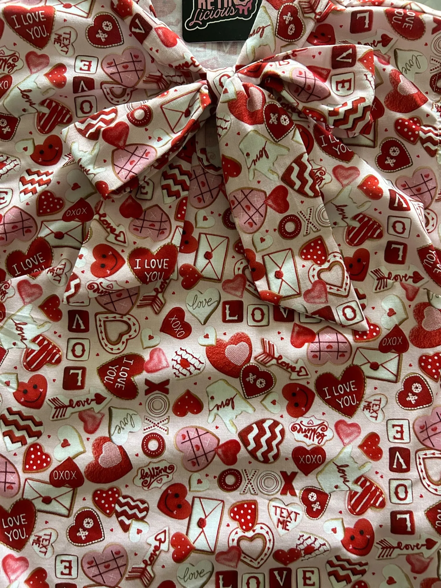 XOXO Bow Top sold by Retrolicious product image thumbnail 2