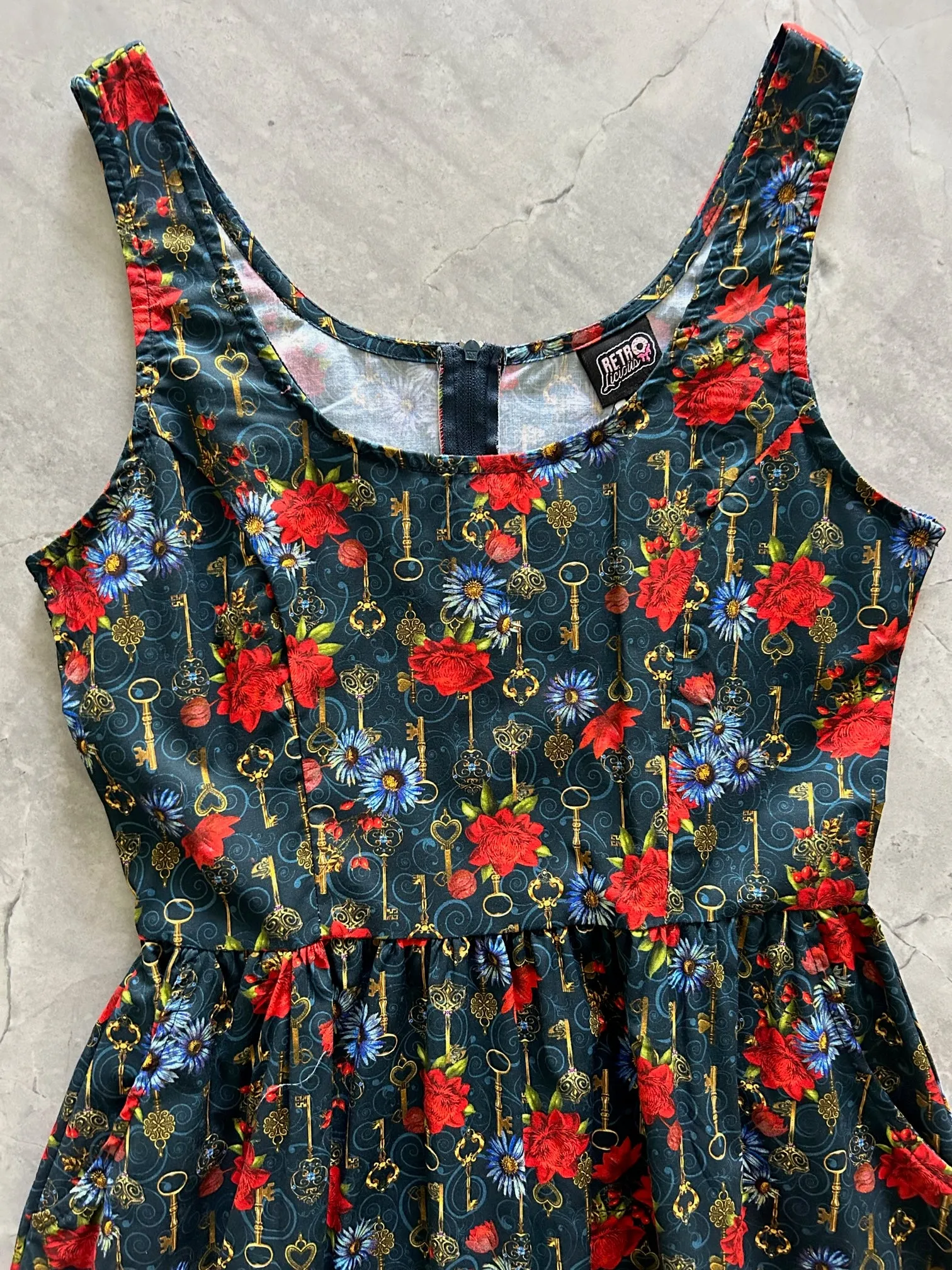 Keys Fit & Flare Dress sold by Retrolicious product image thumbnail 2