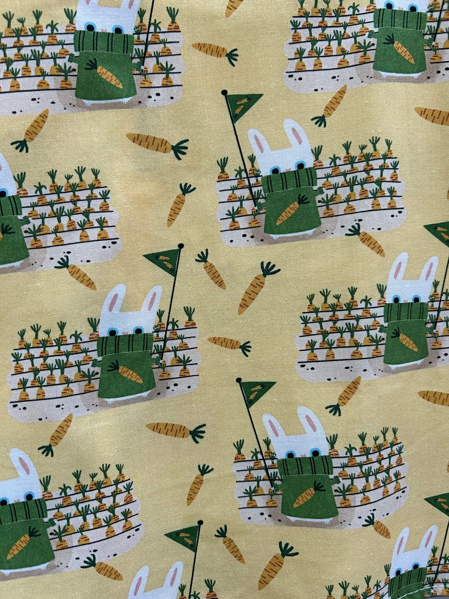 Garden Bunny Skater Skirt sold by Retrolicious product image thumbnail 2