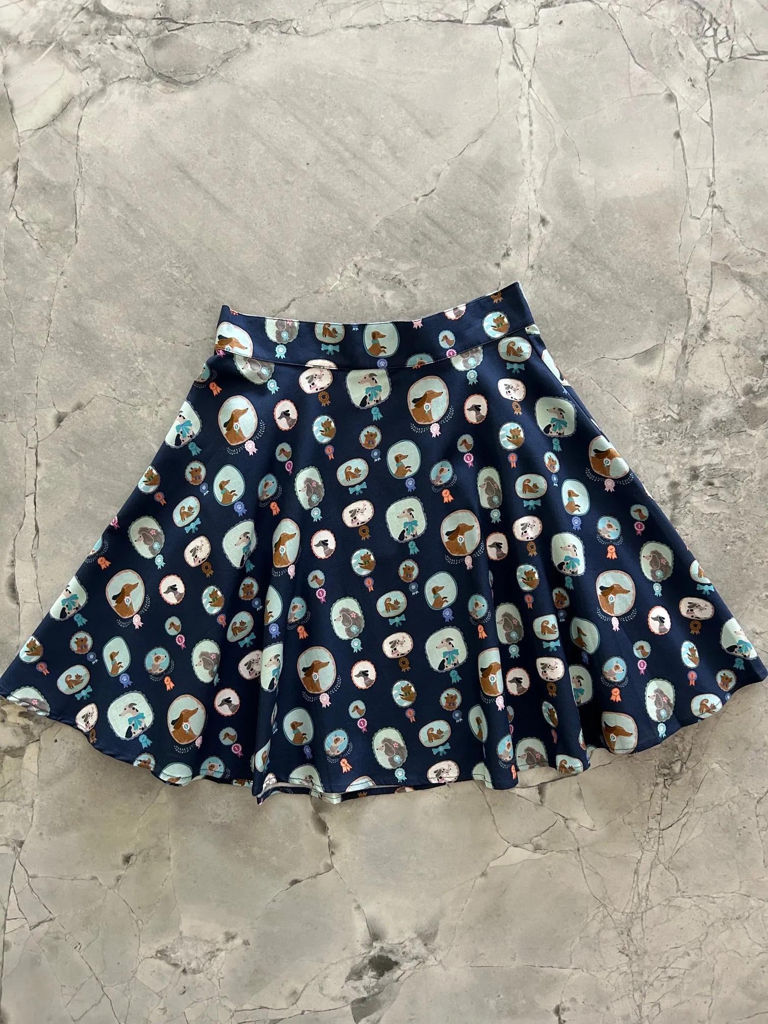 Best in Show Dog Skater Skirt sold by Retrolicious