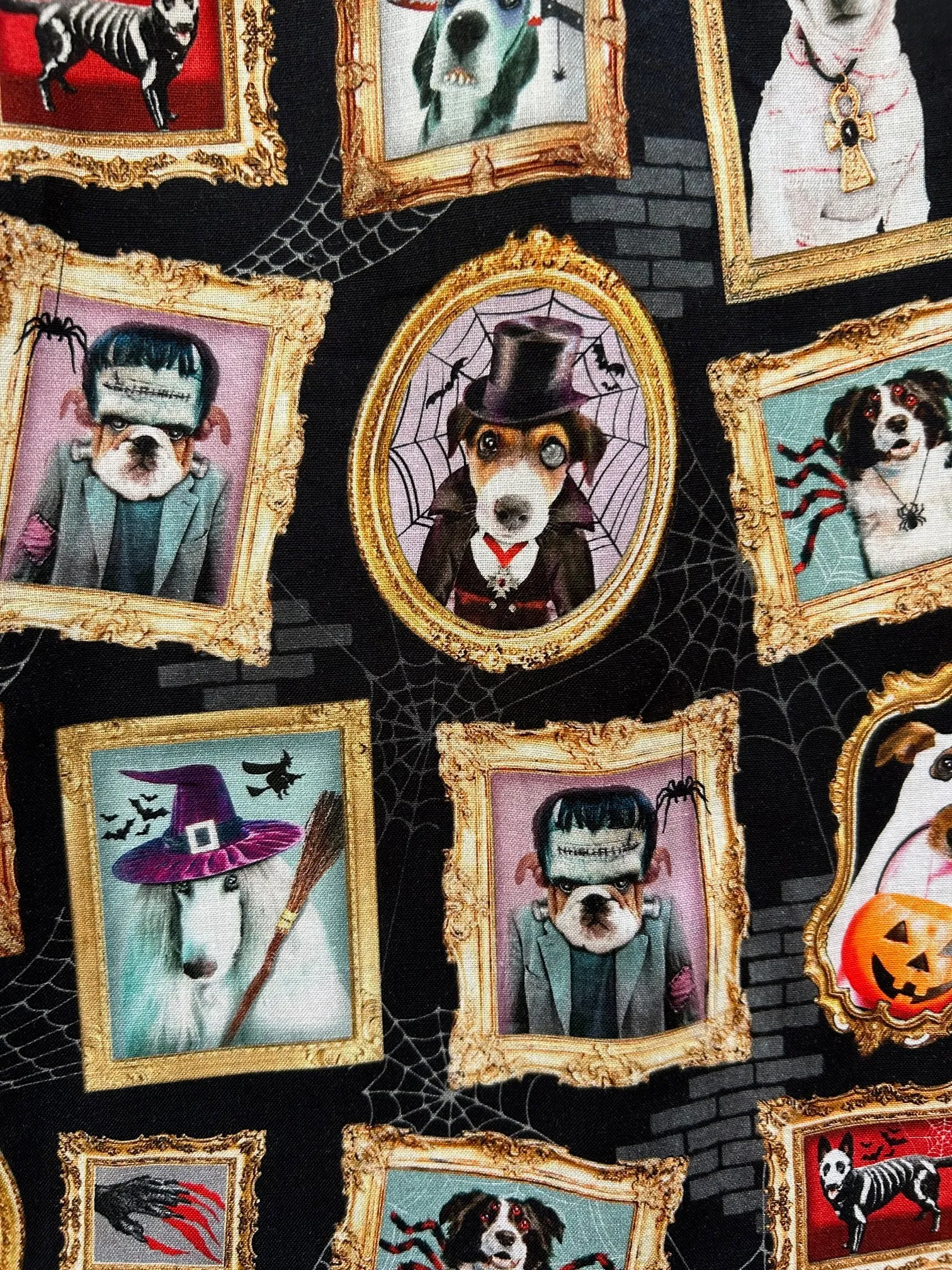 Haunted Hounds Fit & Flare Dress - Large only, 1 left! sold by Retrolicious product image thumbnail 3