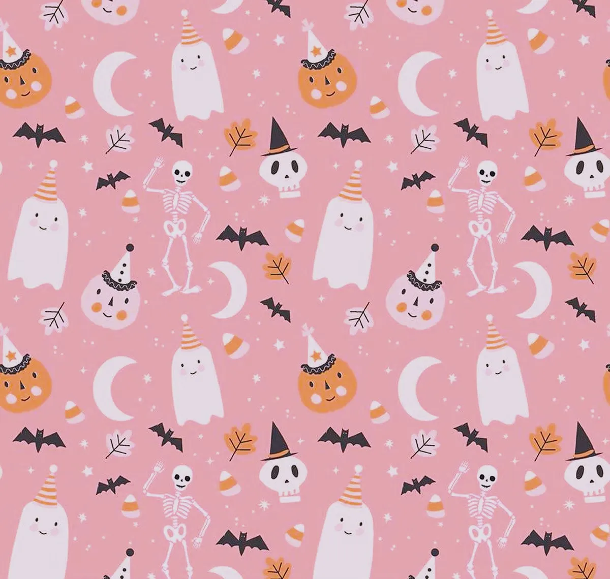 Elizabeth Dress in Pink Halloween - Large only, 1 left! sold by Retrolicious product image thumbnail 3