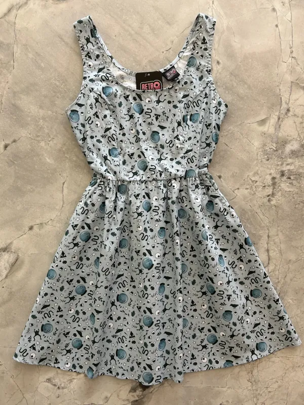 Witching Hour Shorter Fit & Flare Dress sold by Retrolicious