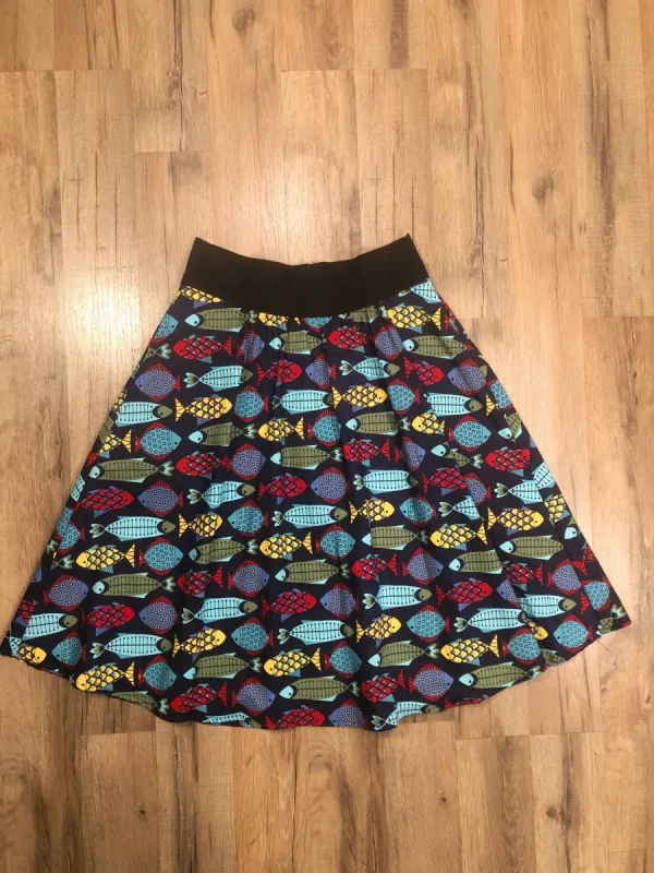 Fish Skirt - 27" waist sold by Retrolicious