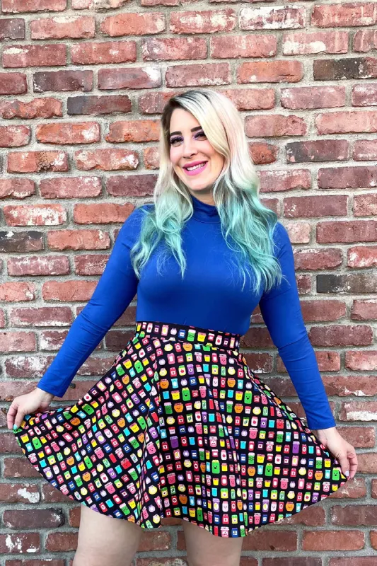 4834 That's My Jam Skater Skirt sold by Retrolicious