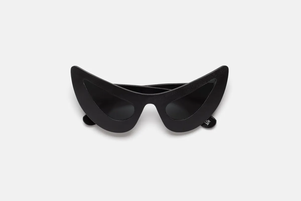 Char Dham Leather Black sold by RetroSuperFuture