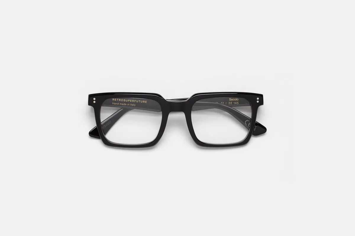 Secolo Optical Nero sold by RetroSuperFuture