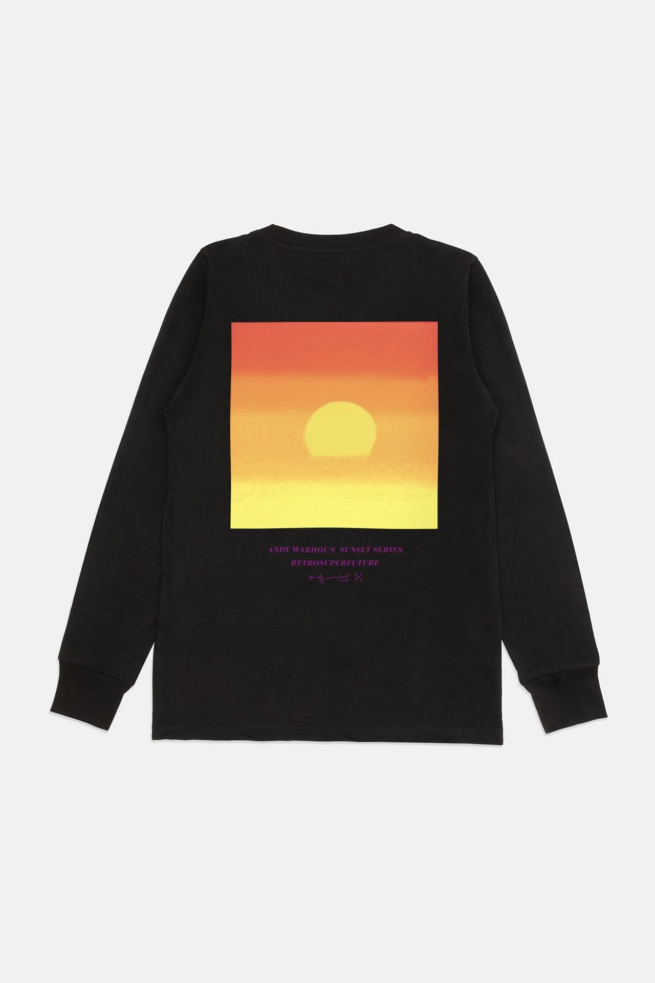 AW Longsleeve Black Violet sold by RetroSuperFuture product image thumbnail 2