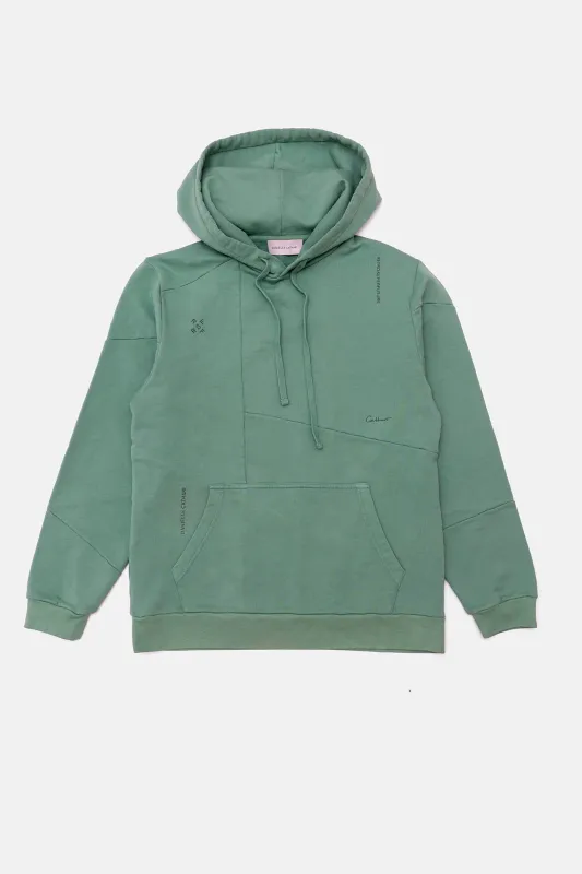 RSF x DC Deconstructed Hoodie Mint sold by RetroSuperFuture