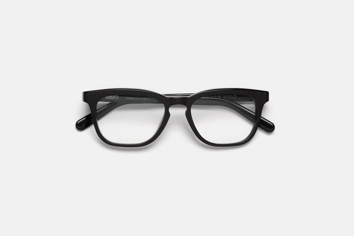 Lunettes 12 Optiques Noires made by Maison Margiela