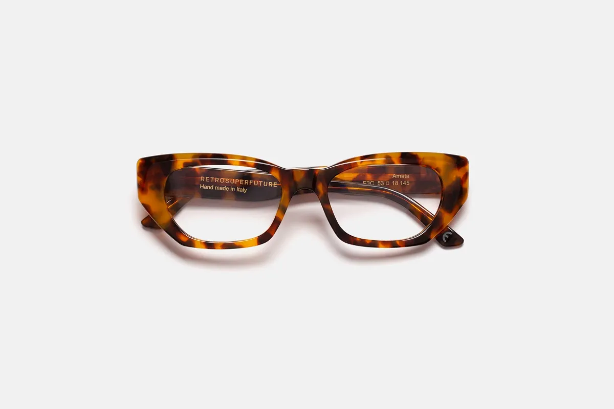 Amata Optical Spotted Havana sold by RetroSuperFuture