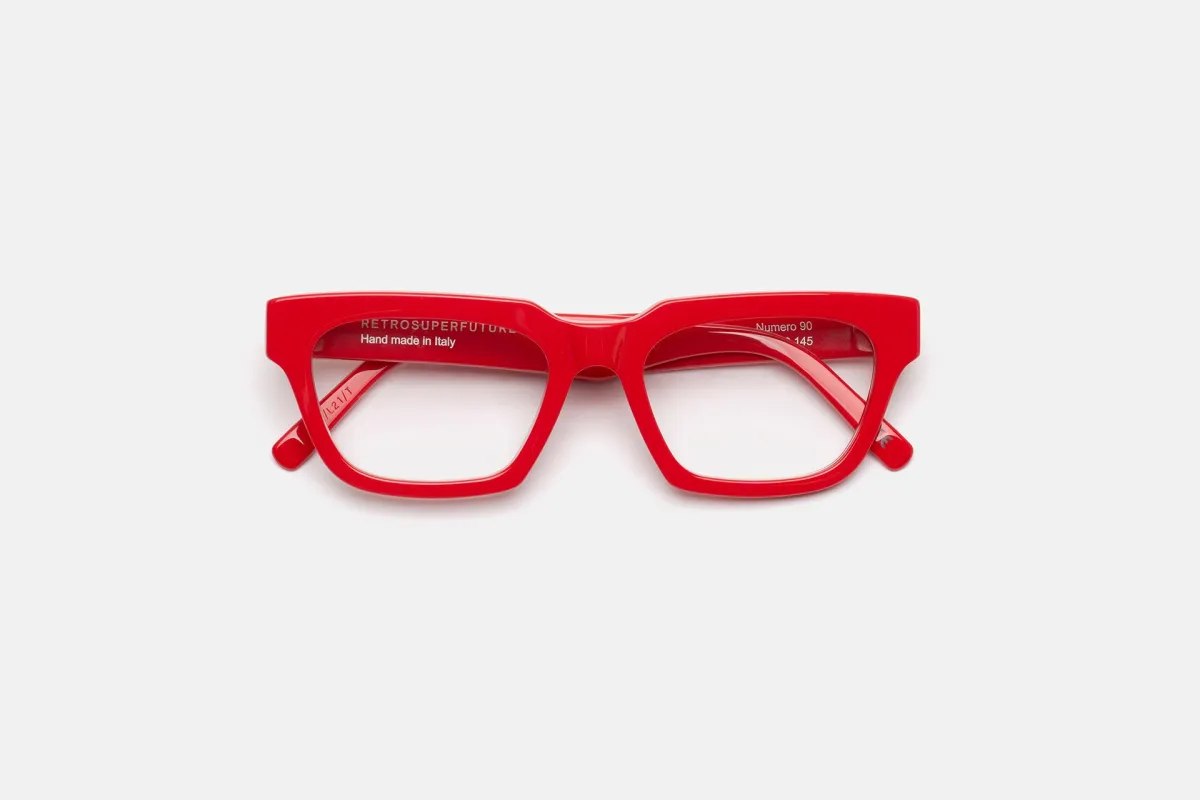 Numero 90 Rosso made by RetroSuperFuture