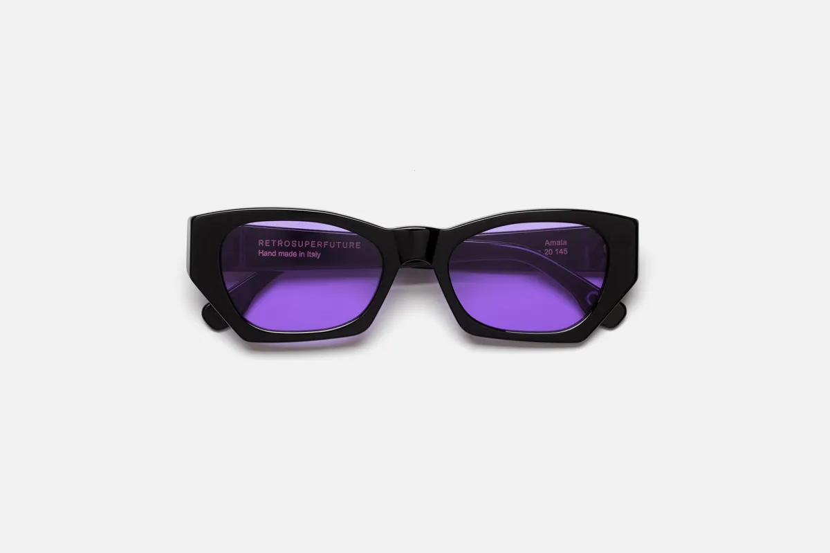 Amata Black Purple made by RetroSuperFuture