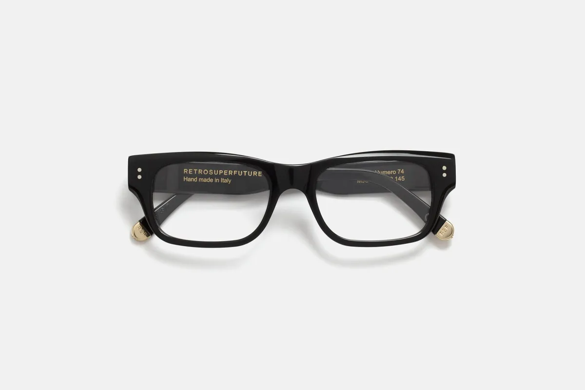 Numero 74 Nero made by RetroSuperFuture