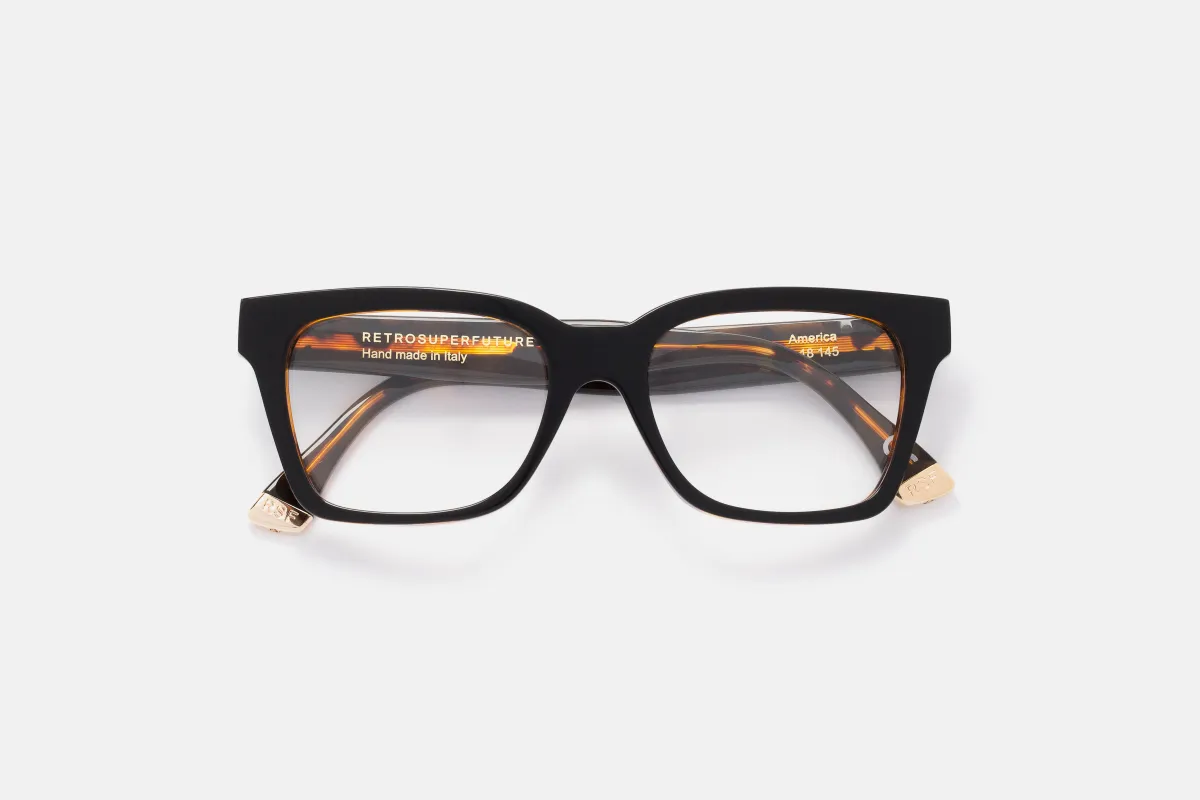 America Optical Nero/ Havana made by RetroSuperFuture
