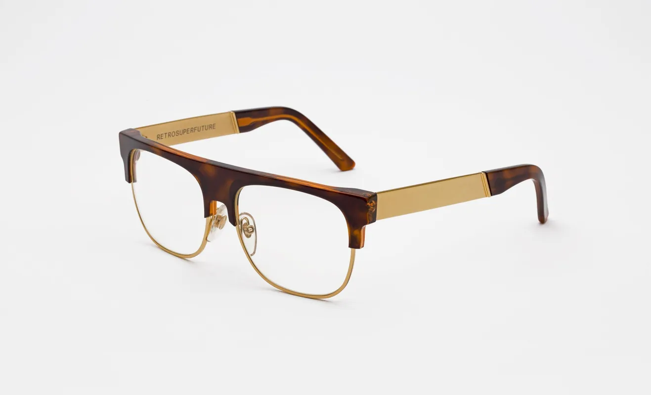 Andrea Francis Havana Clear Lens made by RetroSuperFuture