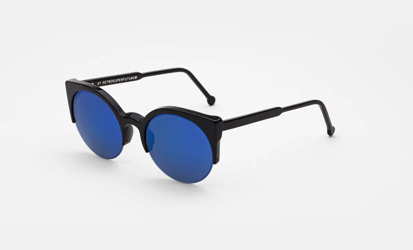 Lucia Black Blue made by RetroSuperFuture