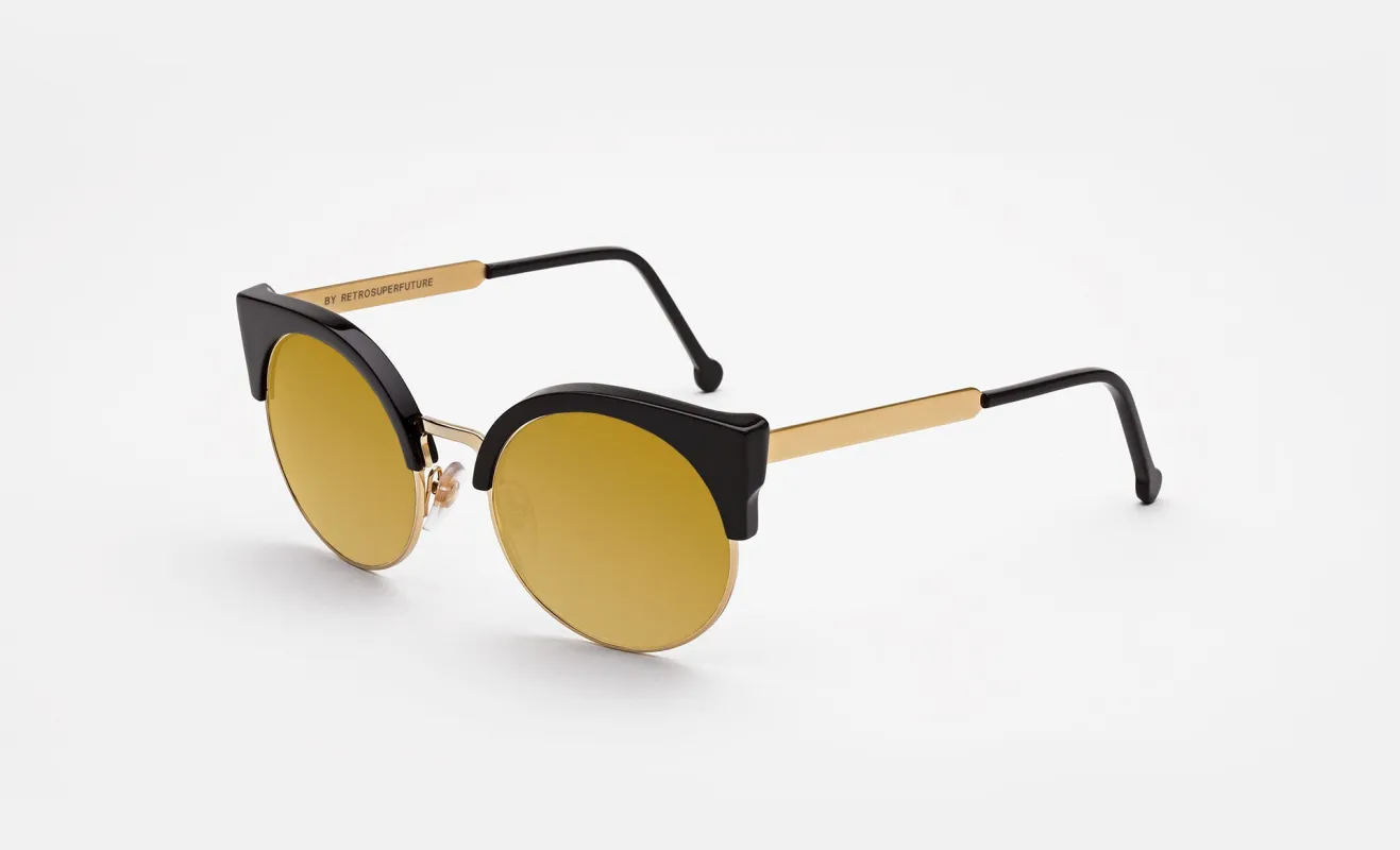 Ilaria Black 24K made by RetroSuperFuture