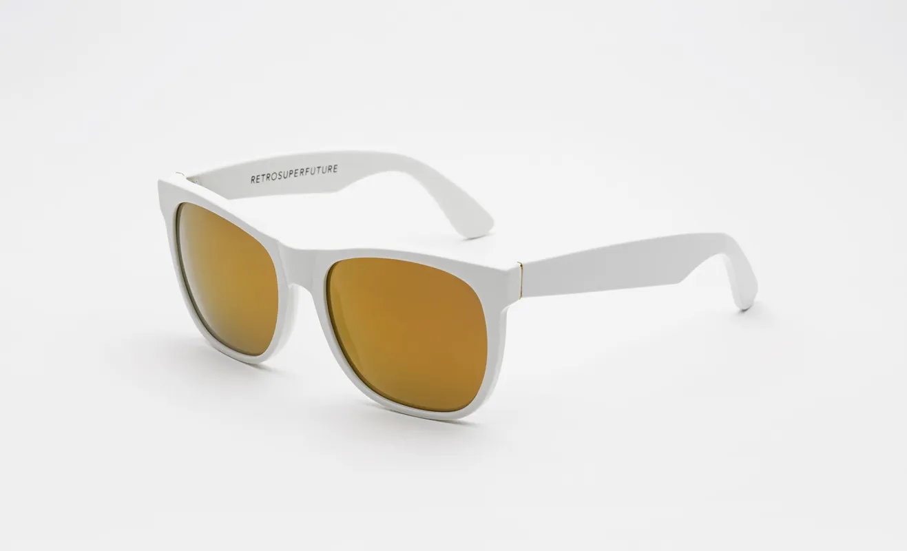 Classic White Gold Lens made by RetroSuperFuture