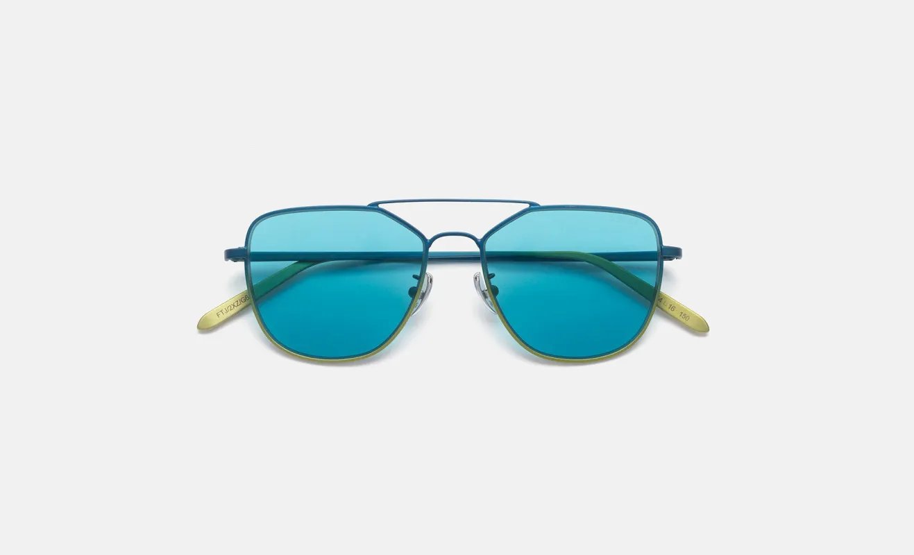 SUPER for I VISIONARI Sun Turquoise Fade made by RetroSuperFuture