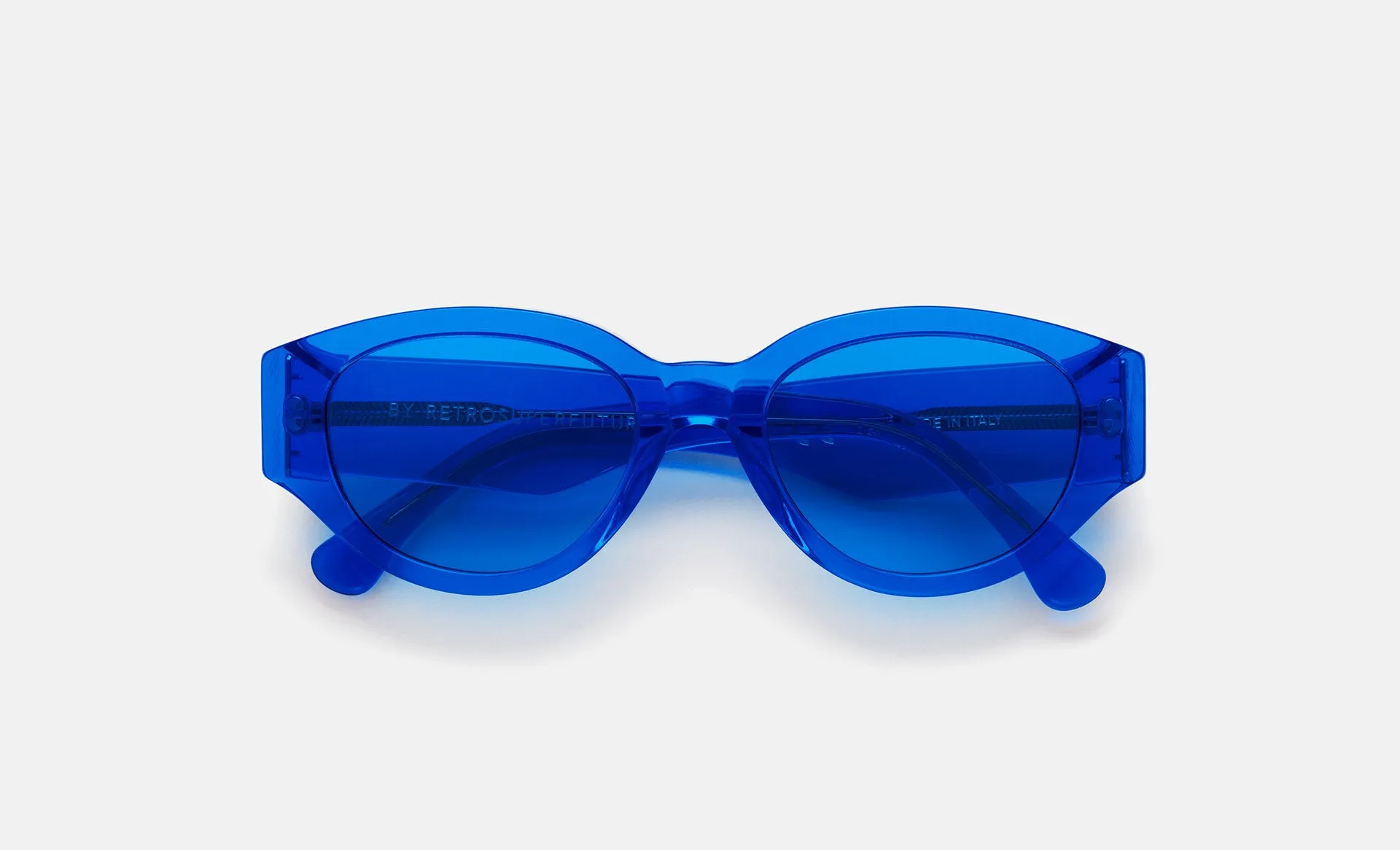 Drew Mama Hot Blue sold by RetroSuperFuture