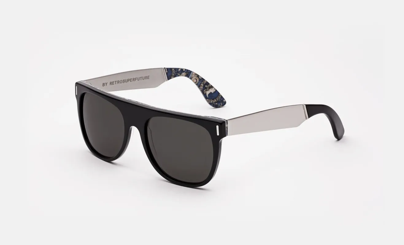 Flat Top Maiolica Cobalt made by RetroSuperFuture