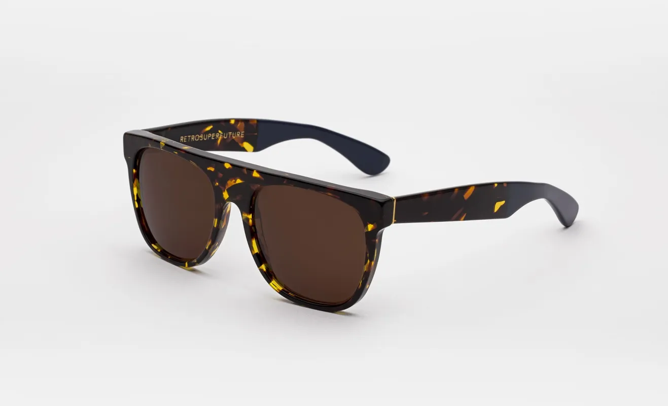 Flat Top Laca Yellow Tortoise made by RetroSuperFuture