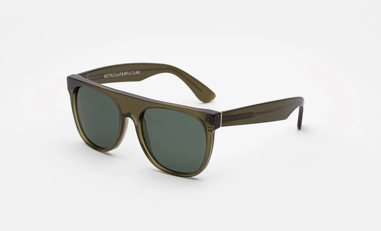 Flat Top Bottle Green made by RetroSuperFuture