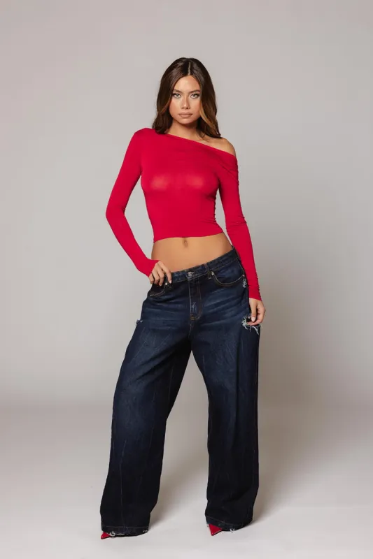 EMPIRE JEAN / VARSITY BLUE sold by REVICE