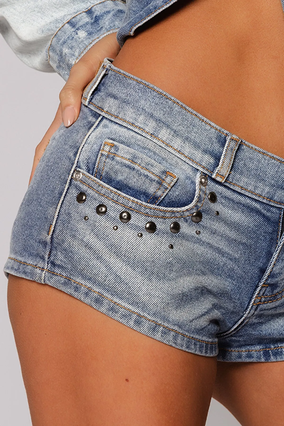 DAKAR MICRO SHORT / BLUE CURRENT sold by REVICE product image thumbnail 3