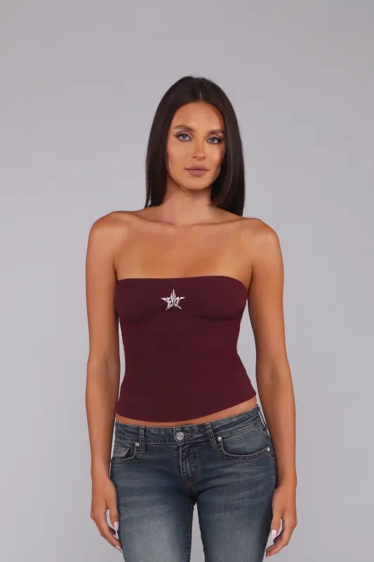 STARLET TUBE TOP / RASPBERRY sold by REVICE