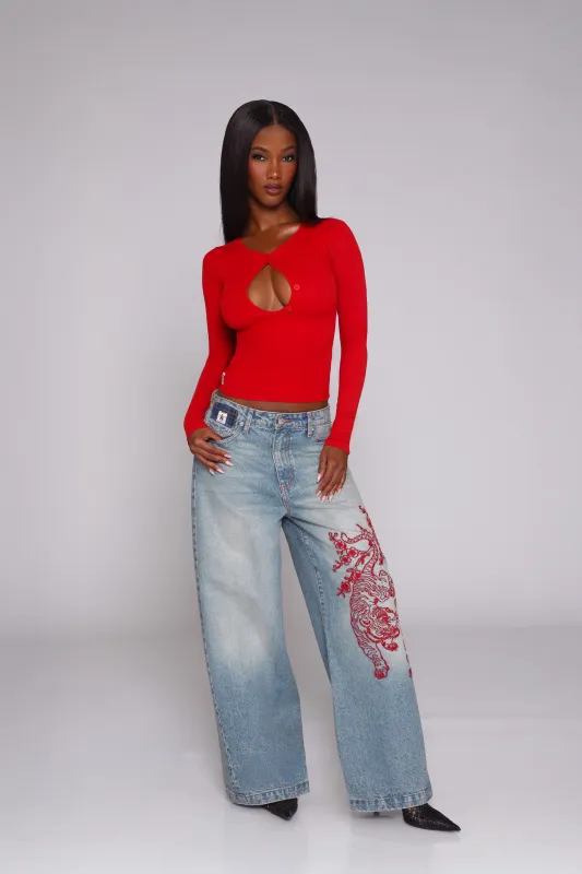 EMPIRE JEAN / RUBY FLEUR sold by REVICE