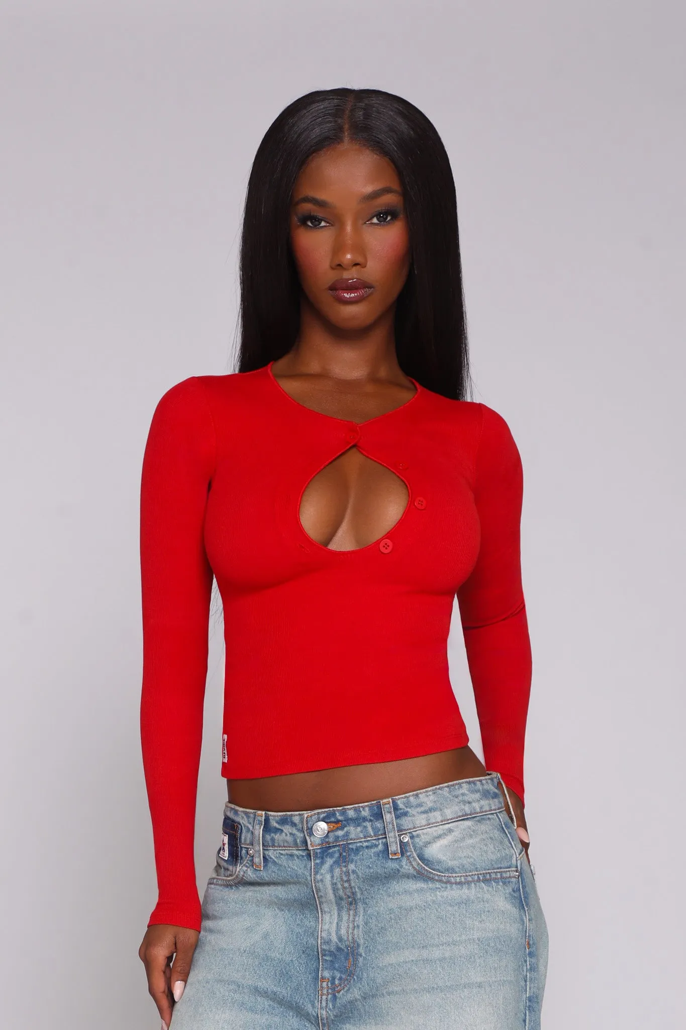 VALLEY LONG SLEEVE / CHERRY sold by REVICE product image thumbnail 4