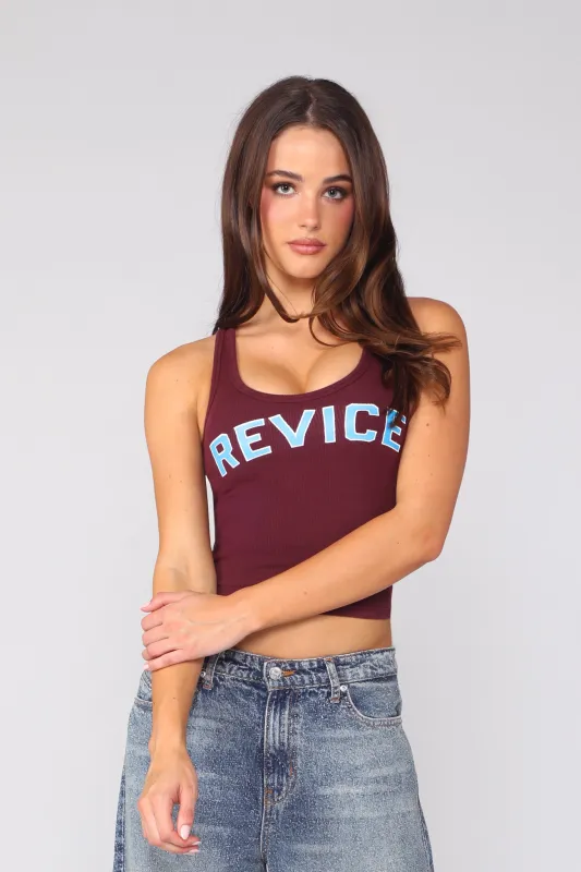 WESTSIDE TANK / RASPBERRY sold by REVICE