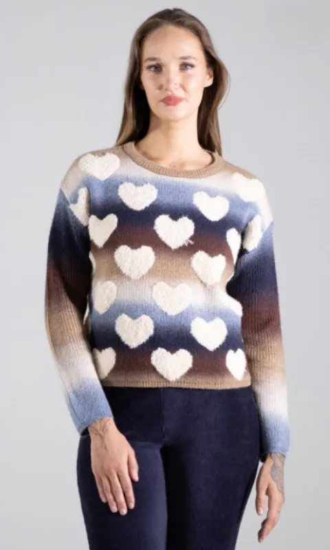 3D Pullover Heart Sweater sold by Revolution Boutique